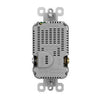 Legrand Pass & Seymour radiant® 15W USB Outlet, Type A/C, 15A, Tamper-Resistant, Black