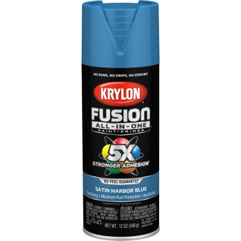 Krylon Fusion All-In-One® Satin Harbor Blue Spray Paint