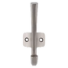 National Hardware Powell Angled Hook 4-15/16, Satin Nickel, Stand Up