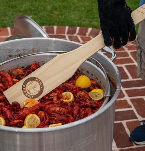 King Kooker Aluminum Boiling Pot with Basket & Lid – Assorted Sizes