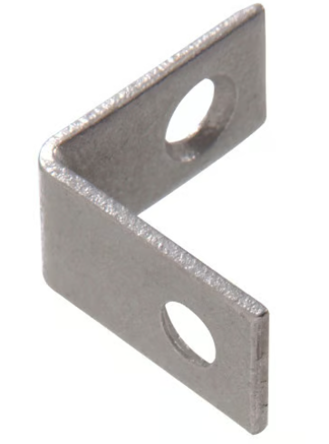 Hillman Hardware Essentials Corner Brace Galvanized (4 x 7/8)