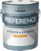 California Products Preference Interior & Exterior Paint Eggshell - 1 Gallon