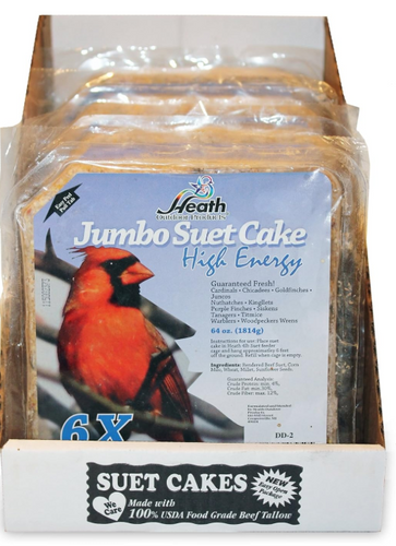 Heath Outdoor Products DD-2 4-Pound Birds Blend Suet Cake