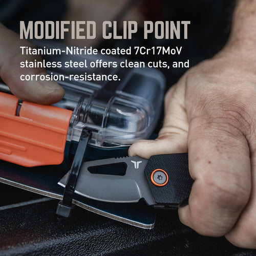 True TRU-FMK-0013 Berm Keychain Knife