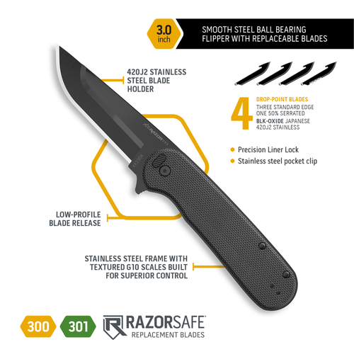 Outdoor Edge Razor VX® 3 Knife