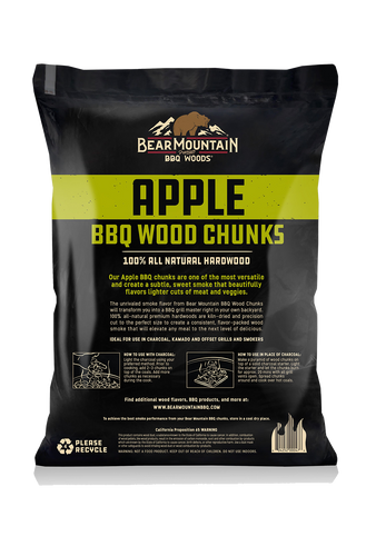 Bear Mountain BBQ Premium Woods Apple BBQ Wood Chunks