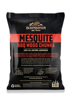 Bear Mountain BBQ Premium Woods Mesquite BBQ Wood Chunks