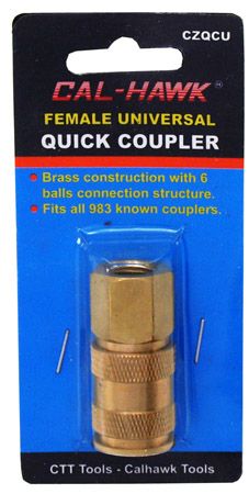 Cal Hawk Tools Female Universal Quick Coupler
