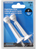 Hillman Hardware Essentials Square Post Rigid Door Stop White (3) Carded 2 Pack