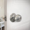 Design House Ball Satin Nickel Keyed Entry Door Knob