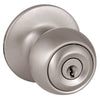 Design House Ball Satin Nickel Keyed Entry Door Knob