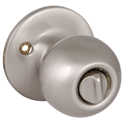 Design House Ball Satin Nickel Keyed Entry Door Knob