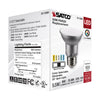 Satco S11580 5.5 Watt PAR20 LED Medium Base Silver Finish CCT Selectable 120 Volt
