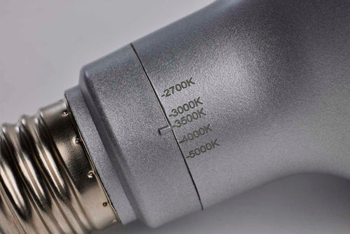 Satco S11589 13.3 Watt PAR38 LED Medium Base Silver Finish CCT Selectable 120 Volt