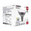Satco S11589 13.3 Watt PAR38 LED Medium Base Silver Finish CCT Selectable 120 Volt