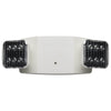 Satco 67-130 Emergency Light 90min Ni-Cad backup 120/277V Dual Head Universal Mounting White Finish