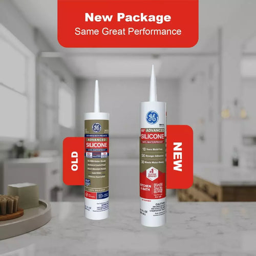 GE Sealants Advanced Silicone 2® Kitchen & Bath Sealant 2.8 fl oz Clear