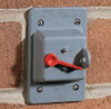 Carlon Single Gang – Vertical Mount Toggle Switch