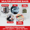 Forjars® Vacuum Sealer Roll (8-inch) - Textured on Both Sides, 7.5 Mil Thickness