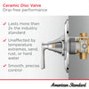 American Standard Cadet 1.8 GPM Tub and Shower Trim Kit with Ceramic Disc Valve Cartridge and Lever Handle