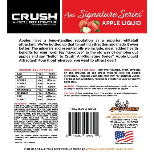 Ani-Logics CRUSH® Liquid Attractant Apple