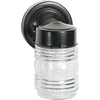 Nuvo Lighting Brentwood 1 Light 9 inch Black Outdoor Wall Sconce