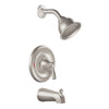 Moen Banbury Spot resist brushed nickel Posi-Temp(R) Tub/Shower