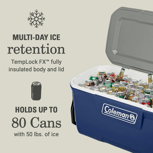Coleman Classic Series 100-Quart Wheeled Cooler