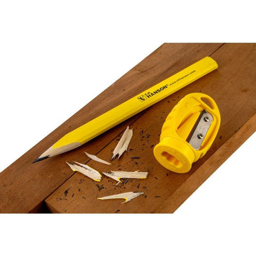 C.H. Hanson 2 Carpenter Pencils With 1 Sharpener