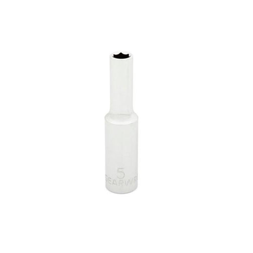 GearWrench 1/4 Drive 6 Point Deep Metric Socket 5mm
