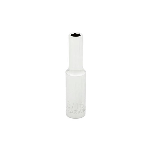 GearWrench 1/4 Drive 6 Point Deep Metric Socket 6mm