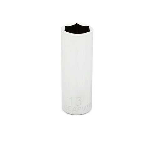 GearWrench 1/4 Drive 6 Point Deep Metric Socket 13mm