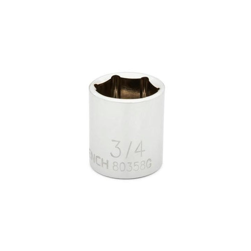 GearWrench 3/8 Drive 6 Point Standard SAE Socket 1/2