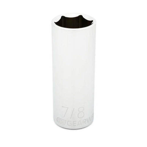 GearWrench 1/2 Drive 6 Point Deep SAE Socket 7/8