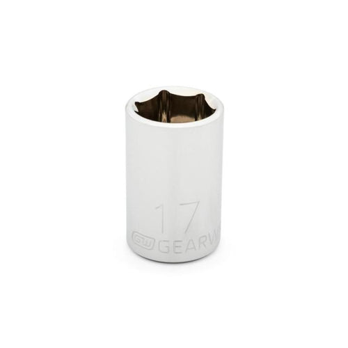 GearWrench 1/2 Drive 6 Point Standard Metric Socket 17mm