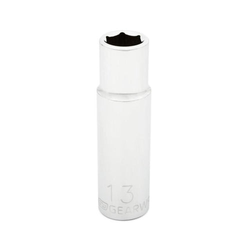 GearWrench 1/2 Drive 6 Point Deep Metric Socket 13mm