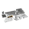 GearWrench 185 Piece 1/4”, 3/8” & 1/2 Drive 72-Tooth SAE/Metric Mechanics Hand Tool Set