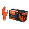 AMMEX Gloveworks RDT Orange Nitrile PF Ind Gloves