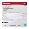Satco Nuvo 62-1801R1 7 LED Disk Light White Finish