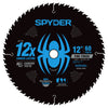 Spyder 12 60-Tooth Fine Finish Saw Blade for Wood