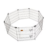KennelMaster 8-Panel Pet Exercise Playpen with Gate