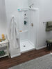 Delta Classic 500 Shower Base 36x36 in High Gloss White