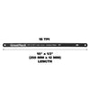 GreatNeck GF210 Standard Hacksaw Blades (10-Inch 18 TPI) 2-Pack