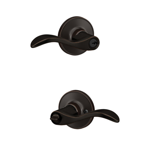 Schlage J Series Seville Lever Keyed Entry Lock