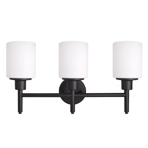 Design House Aubrey 3-Light Vanity Light Matte Black