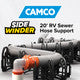 Camco Sidewinder RV Sewer Hose Support 20'