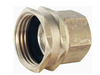 Plumb Craft 3/4 In. FHT x 1/2 In. FIP Brass Swivel Adapter