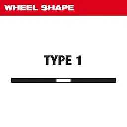 Milwaukee 6 x .045 x 7/8 Performance+ Metal Cut Off Wheel - Type 1