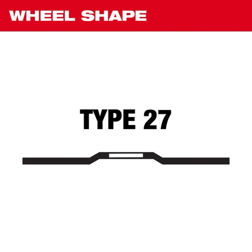 Milwaukee 6 x .045 x 7/8 Performance+ Metal Cut Off Wheel - Type 27
