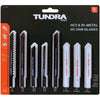 Tundra Tools 8 Piece Bi-Metal & HCS Jig-Saw Set